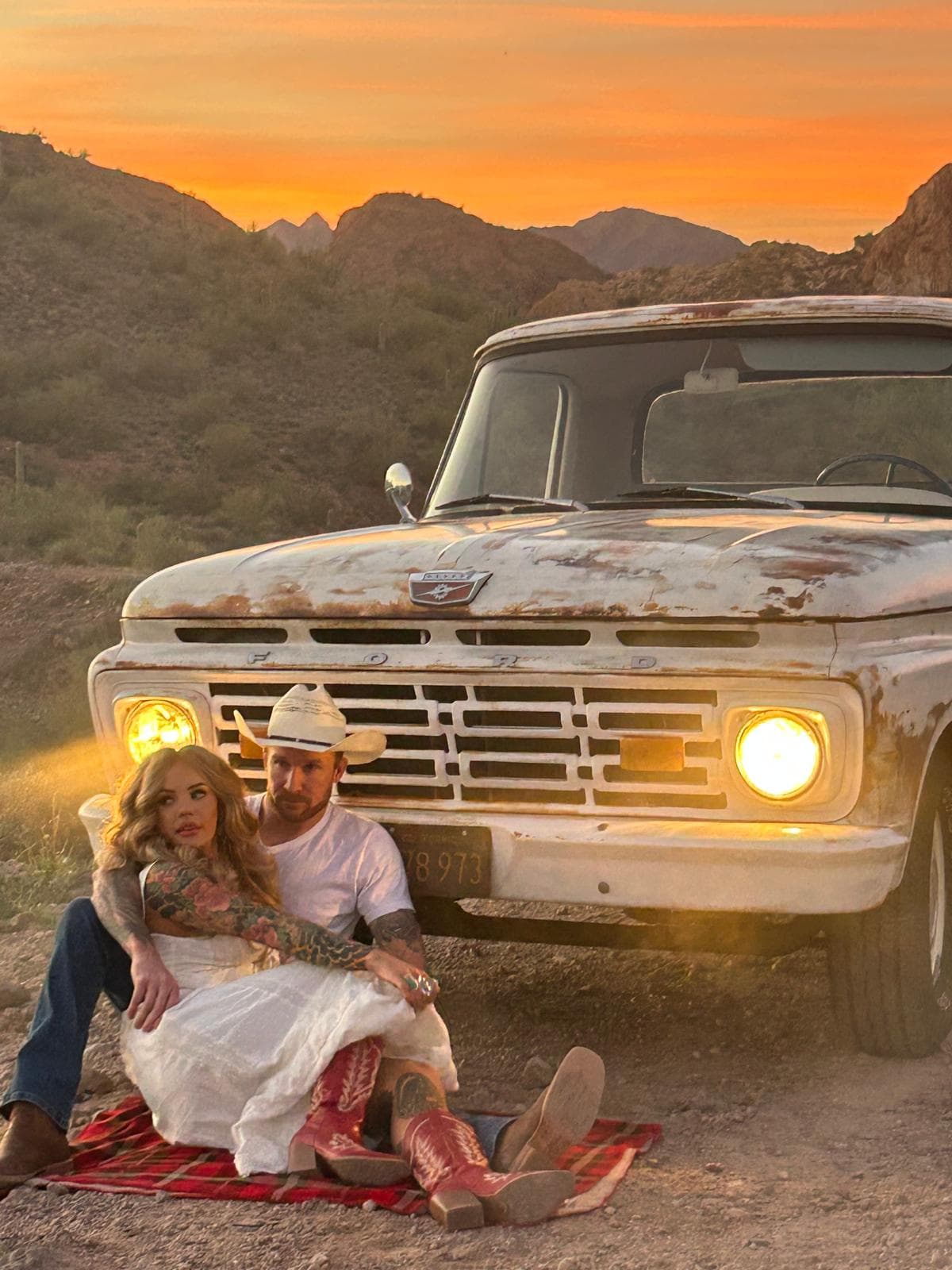 Sunset editorial shoot