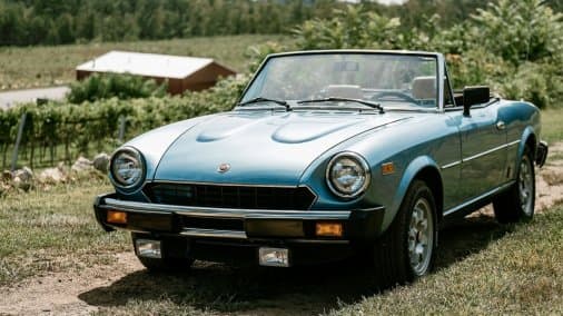1980 Fiat 124 Spyder